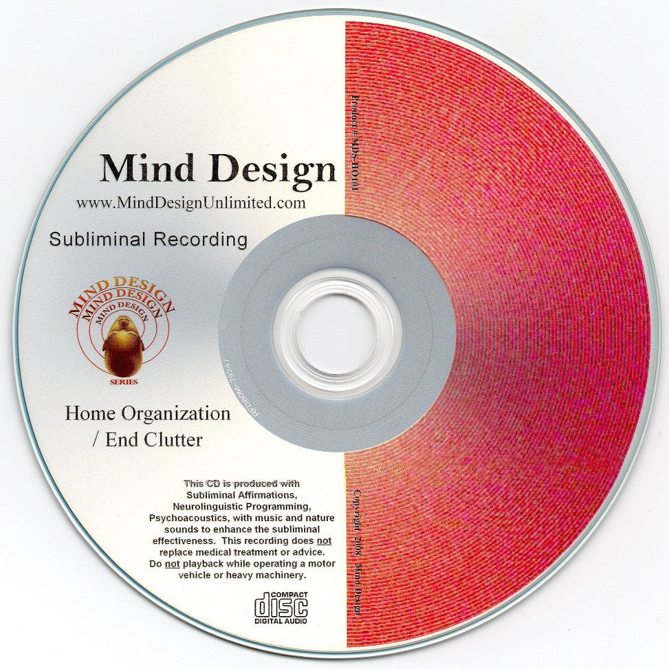 Home Organization / End Clutter - Subliminal Audio Program - Organize Your Home and Get Rid of Clutter