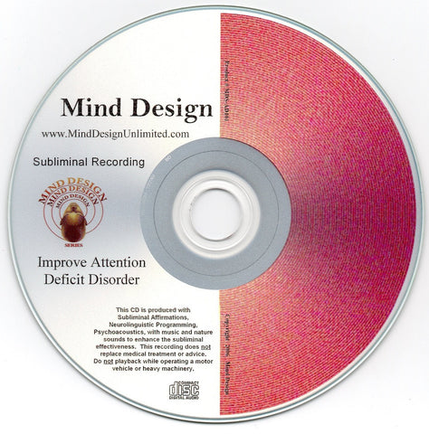 Improve Attention Deficit Disorder ADD / ADHD - Subliminal Audio Program - Control ADD / ADHD Symptoms More Naturally