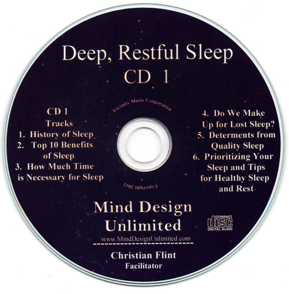 Deep Restful Sleep - Guided Imagery / Progressive Relaxation - Audio Program