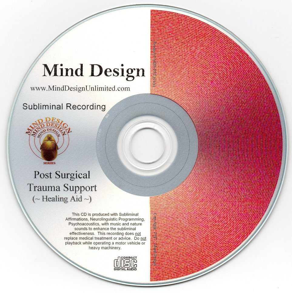Post-Surgical Healing Aid - Subliminal Audio Program - Post-Surgery Trauma Healing Recovery